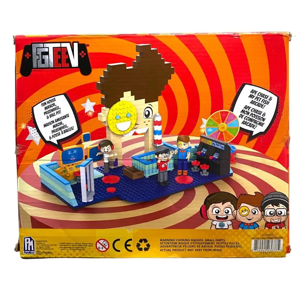 Brand New FGTEEV Funnel Boy's Fun House Buildable Set 474 Pieces